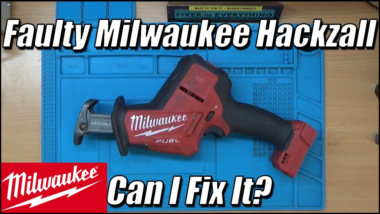 Milwaukee M18 Hackzall Saw | Can I Fix It?