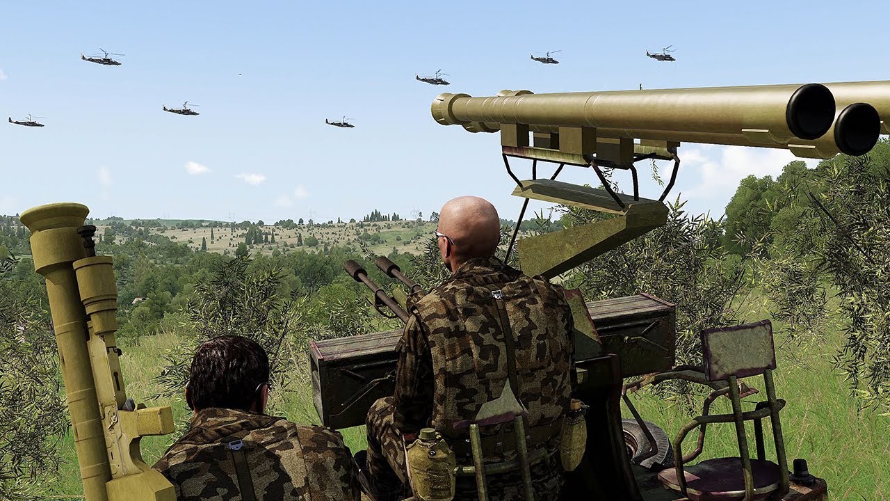 Elite Ukraine's Fastest Stinger Missile Hits Massive Russian KA-52 Battle Helicopters - ARMA #66