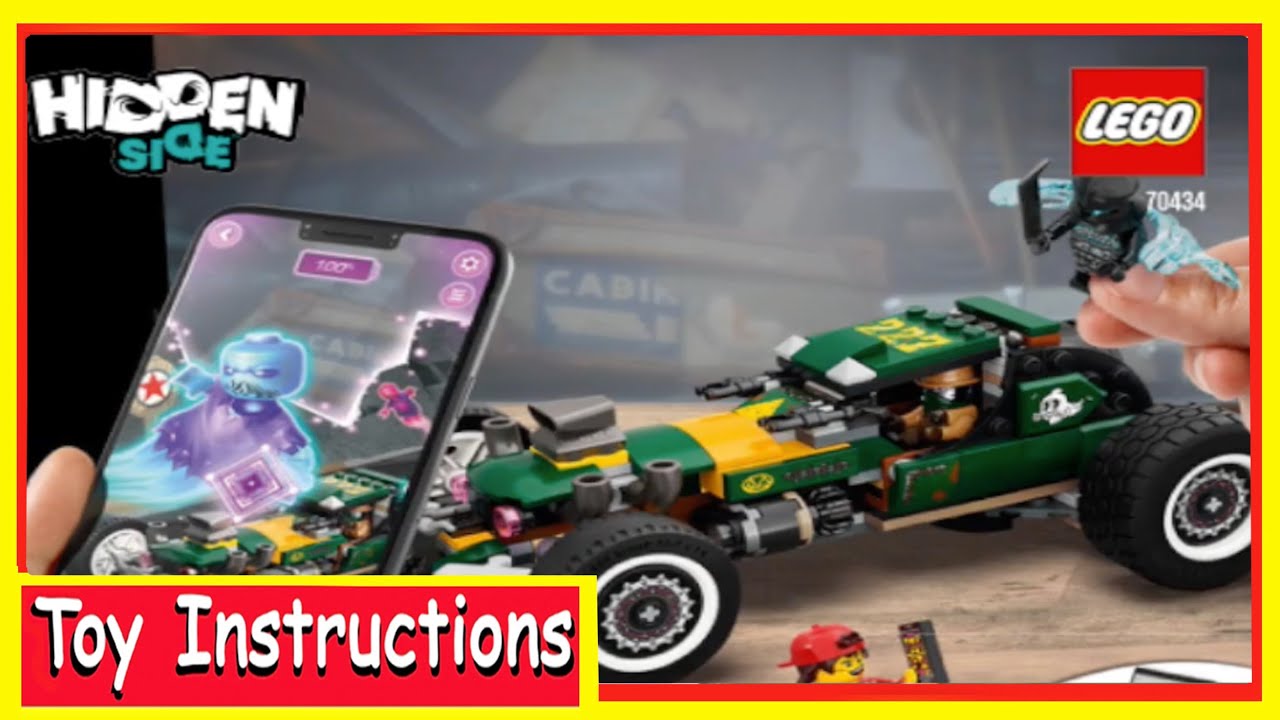 Building instructions /LEGO&reg; Hidden Side Supernatural Race Car (70434)   @Toy Instructions