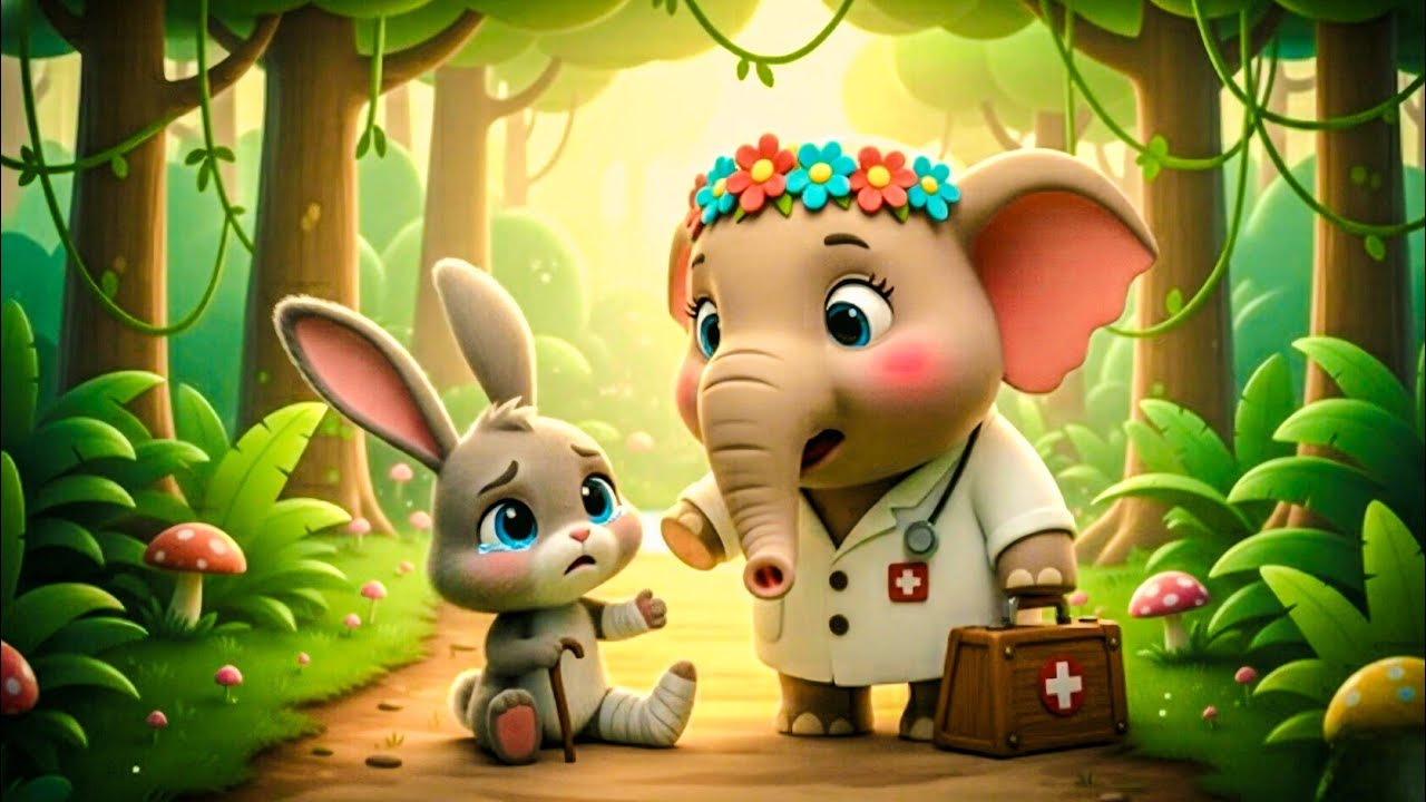 हाथी डॉक्टर की प्यारी कहानी | Elephant Doctor Moral Story | Kids Cartoon Hindi