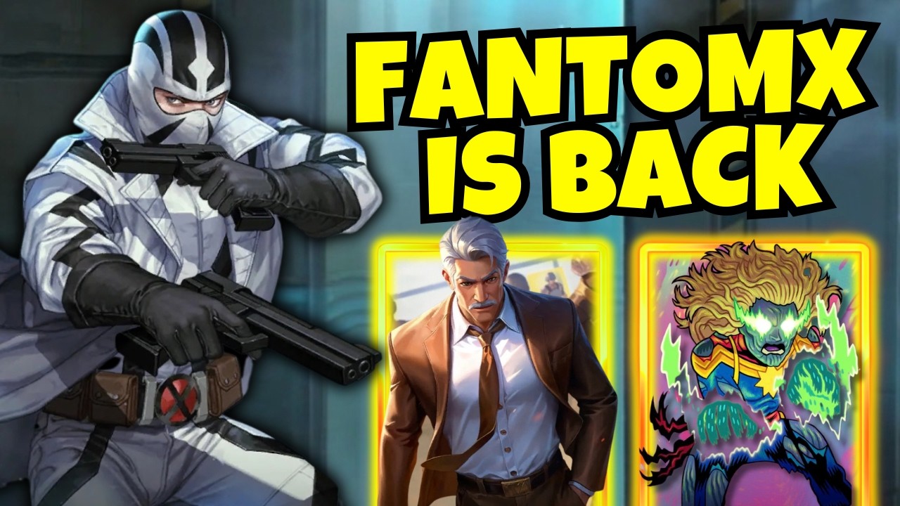 This NEW Fantomx Deck is AMAZING in Marvel Snap! 😱