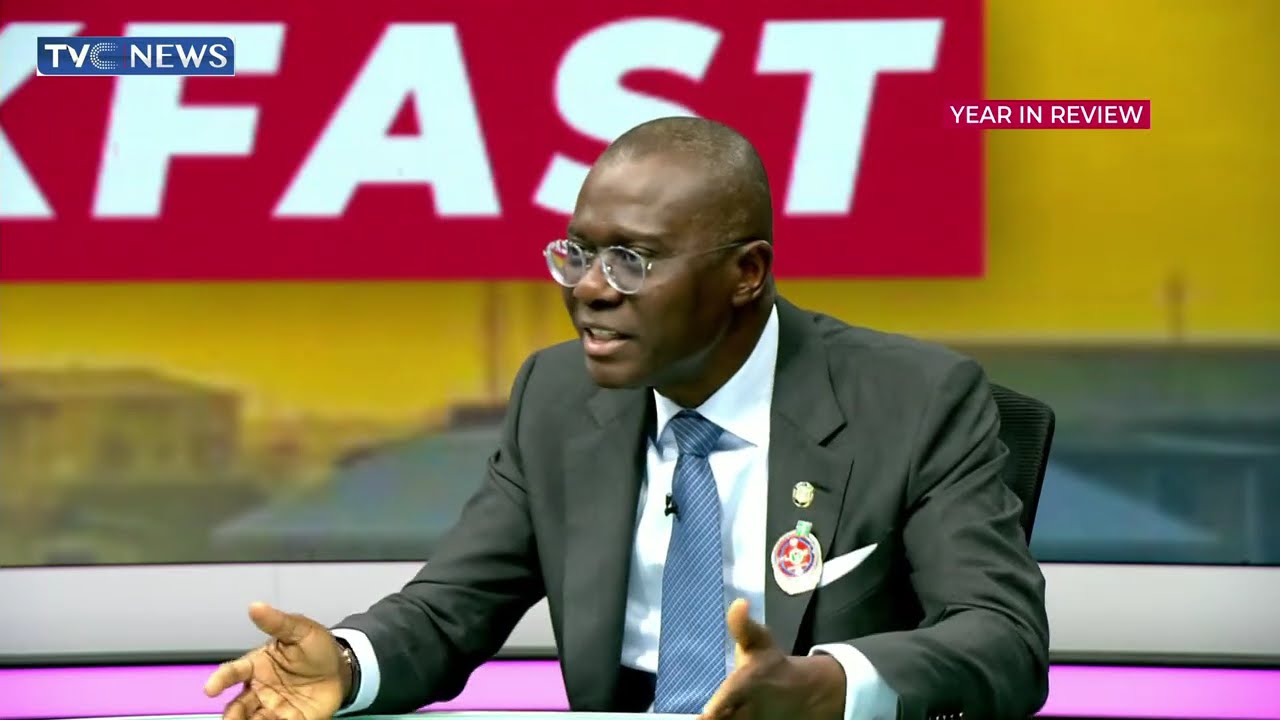 2025 In Review: Gov. Sanwo-Olu Speaks on TVC Breakfast