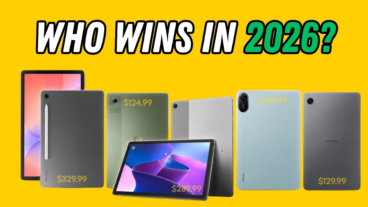 Best Android Tablets 2026 | Top 5 Android Tablets Worth Buying