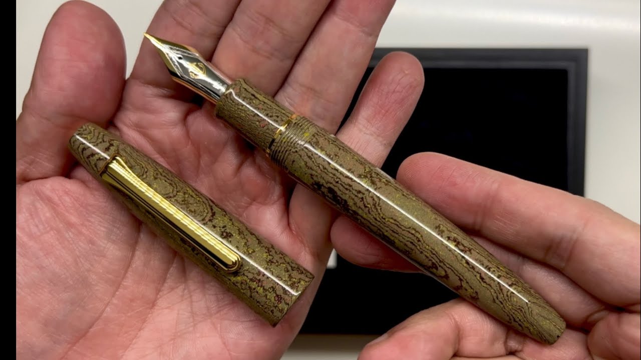 A Few Fair Pens - Sailor 2023 Limited Shyokei Naginata Togi Ebonite Fountain Pen セーラー憧憬長刀研ぎエボナイト万年筆