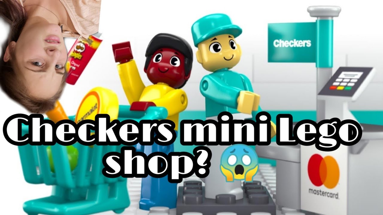 Checkers little Lego shop 🏪 😱