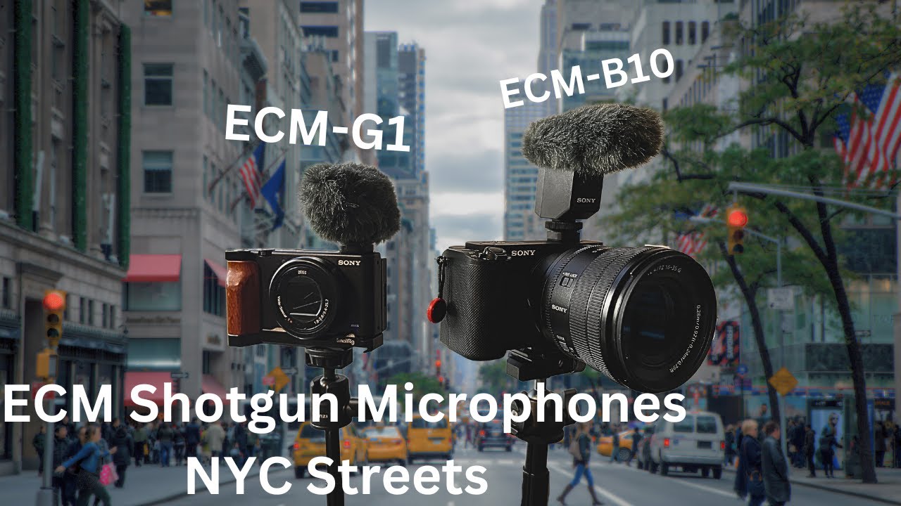 Sony ECM Microphones Outdoor Test