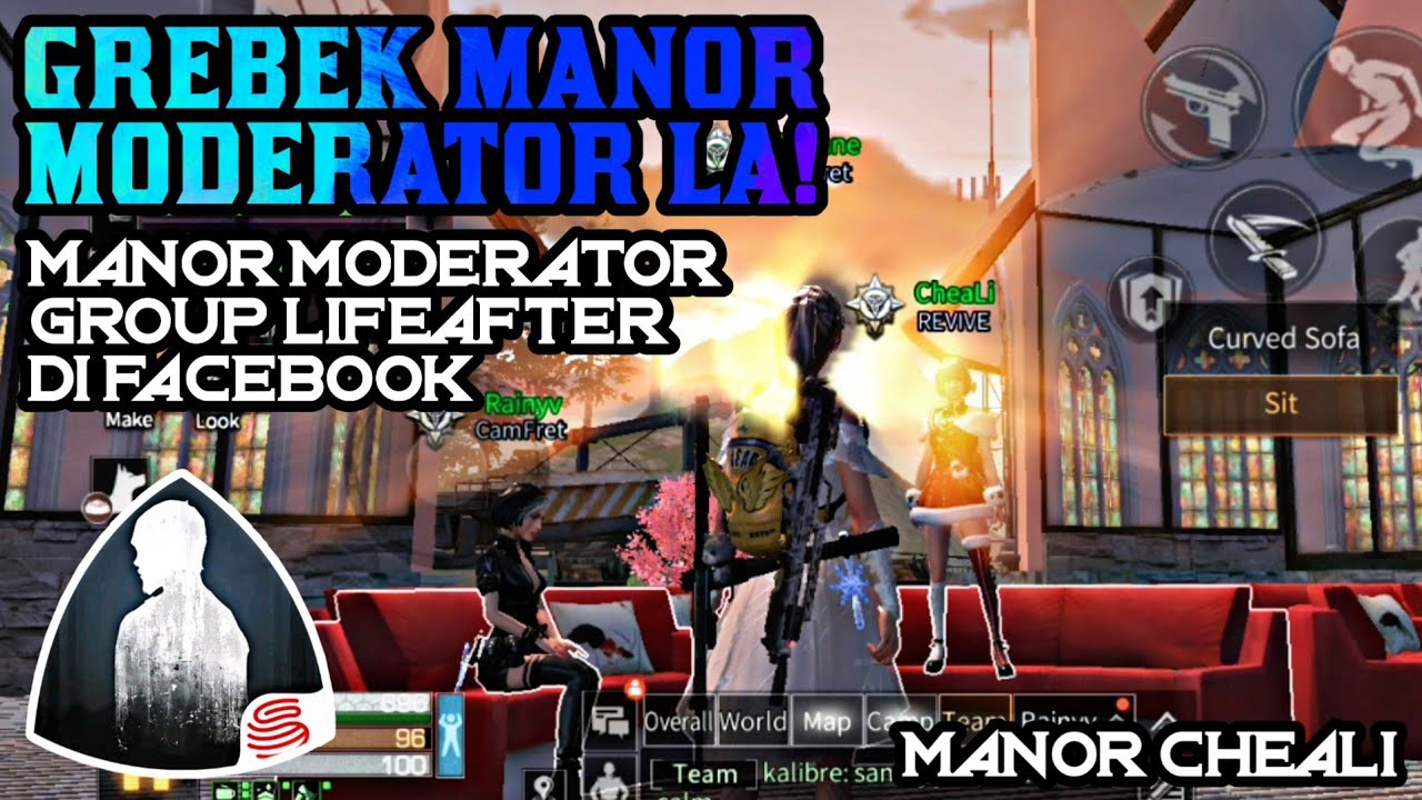 GEREBEK MANOR MODERATOR LIFEAFTER, MANOR SULTAN! || LIFEAFTER INDONESIA