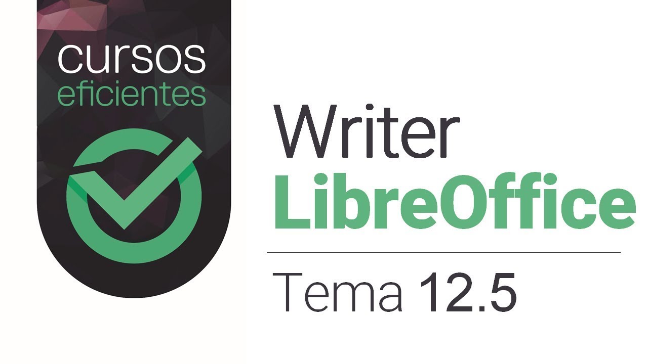 12.5 Cómo combinar correspondencia en Writer