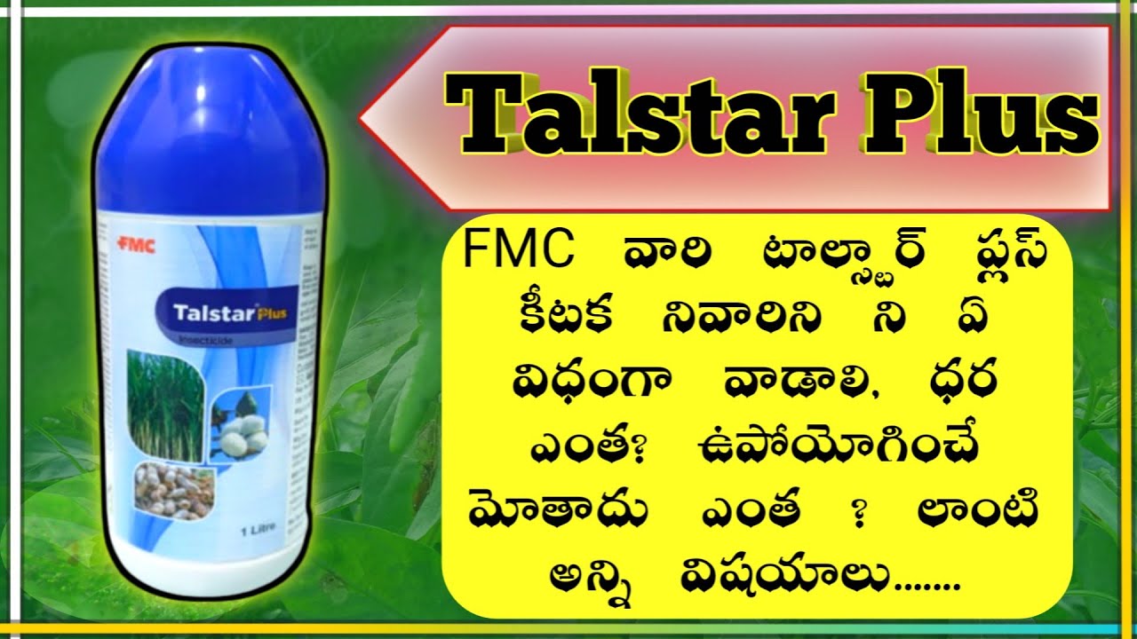 FMC Talstar Plus, Broad Sprectrum Insecticide, Controlling a Wide Range of Sucking Chewing Insects