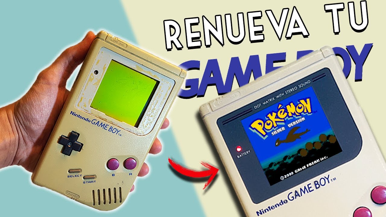 Restaura la m&iacute;tica GAME BOY | Renu&eacute;valo t&uacute; mismo