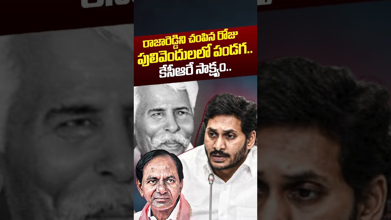 రాజారెడ్డిని చంపిన రోజు పులివెందులలో పండగ | YS Raja Reddy Incident Viral | YS Jagan | KCR | NethraTv
