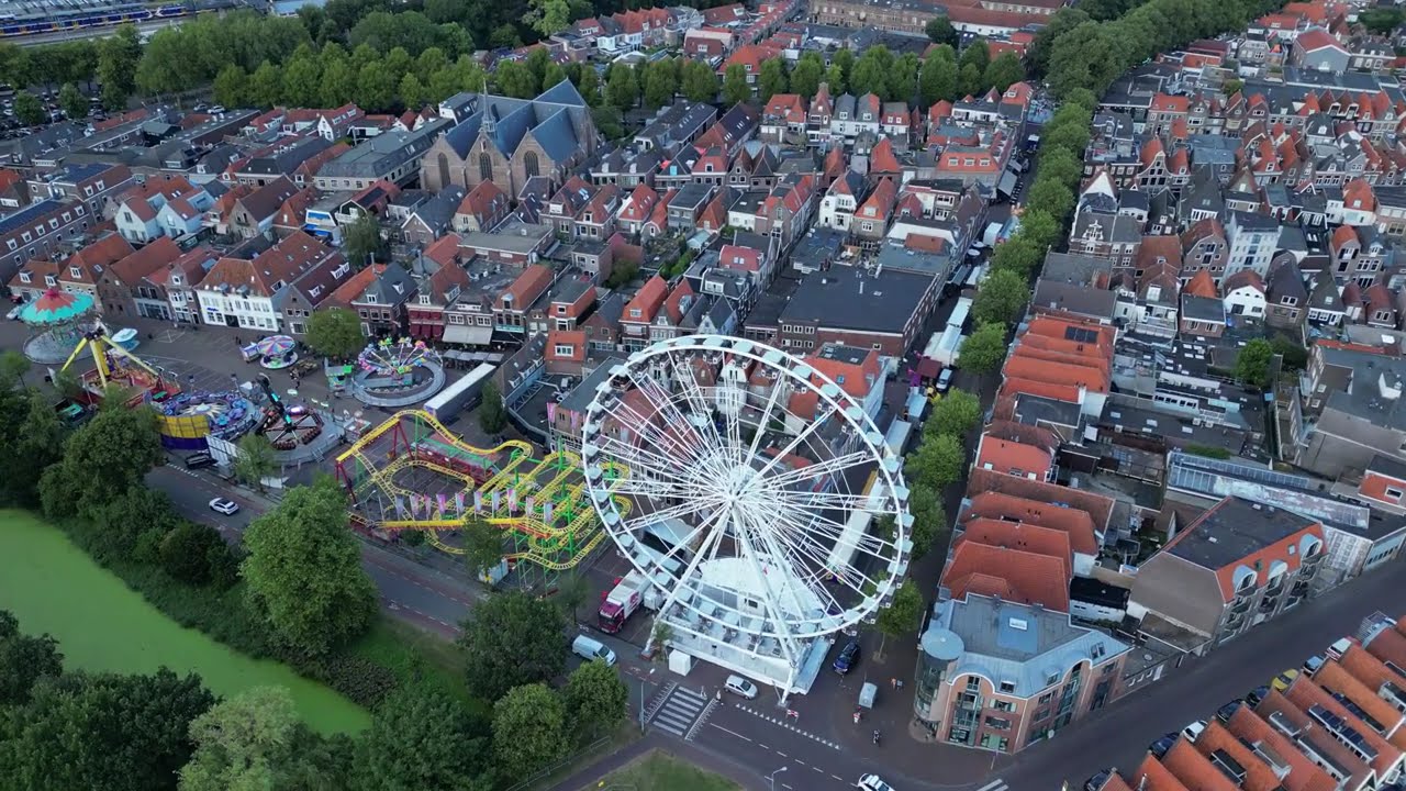 Stadsstrand Hoorn met de drone 9 augustus 2024.