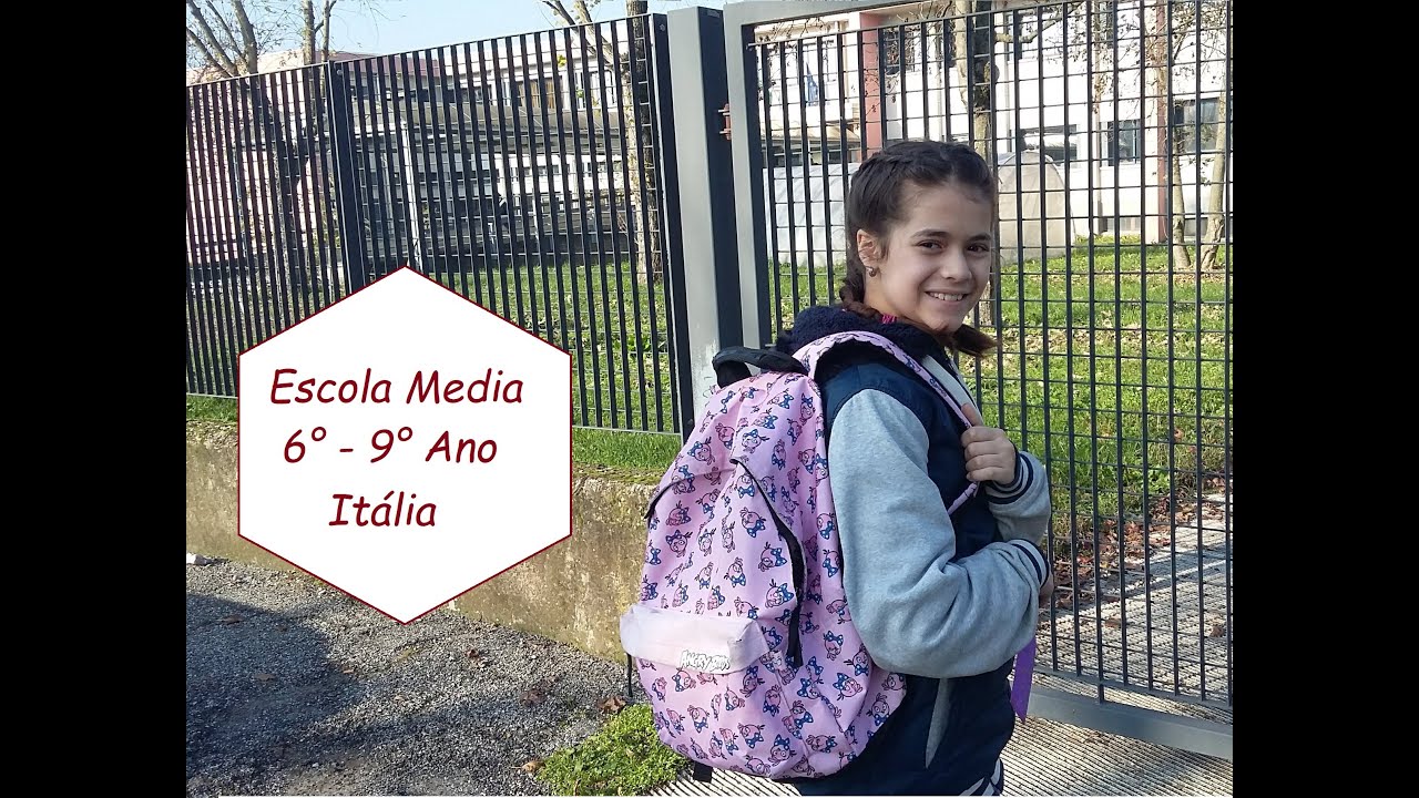 Como é a escola Media (fundamental II) na Itália