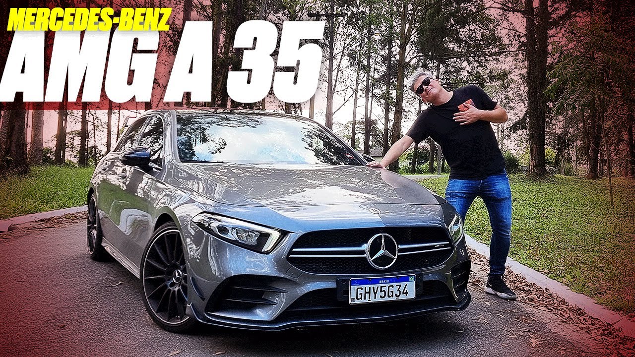 Mercedes-AMG A35 - AI MEU CORAÇÃO! CARRO LINDO, ANDA DEMAIS, MAS NÃO É UM AMG DE VERDADE. E DAÍ?