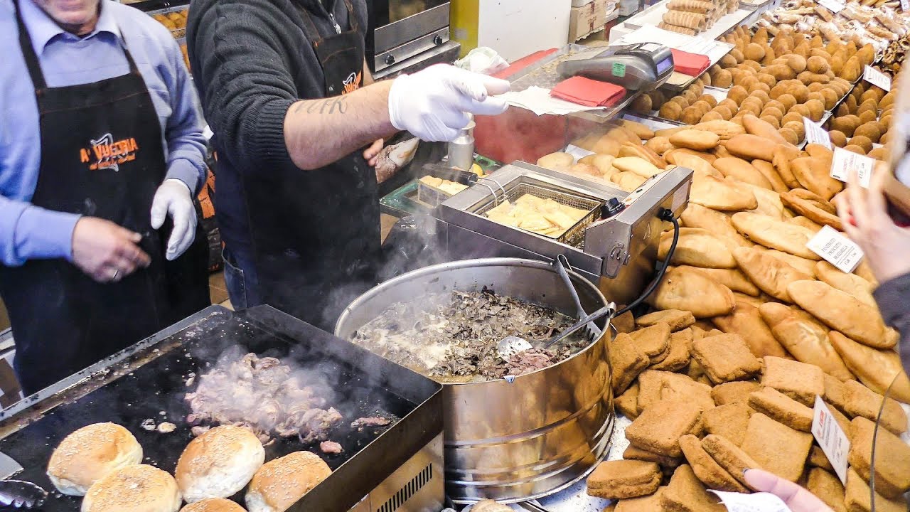 The Best of Sicily Street Food - Stigghiola, Panelle, Pani ca Meusa