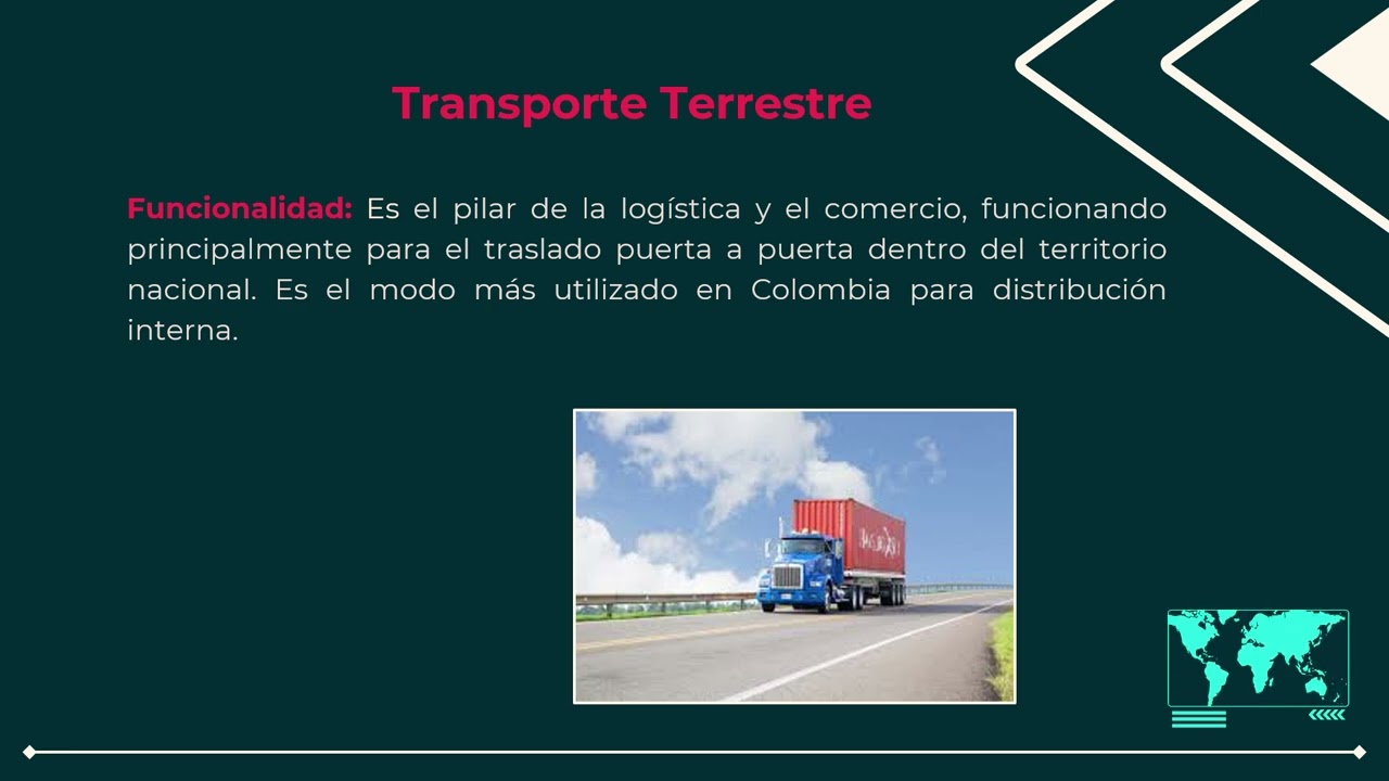 Transporte terrestre y marítimo