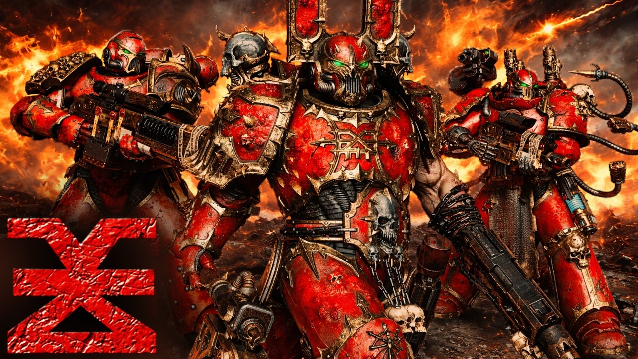 BLOOD FOR THE BLOOD GOD – 3 World Eaters vs Tyranid Monsters | Space Marine 2 (4K, Mod)