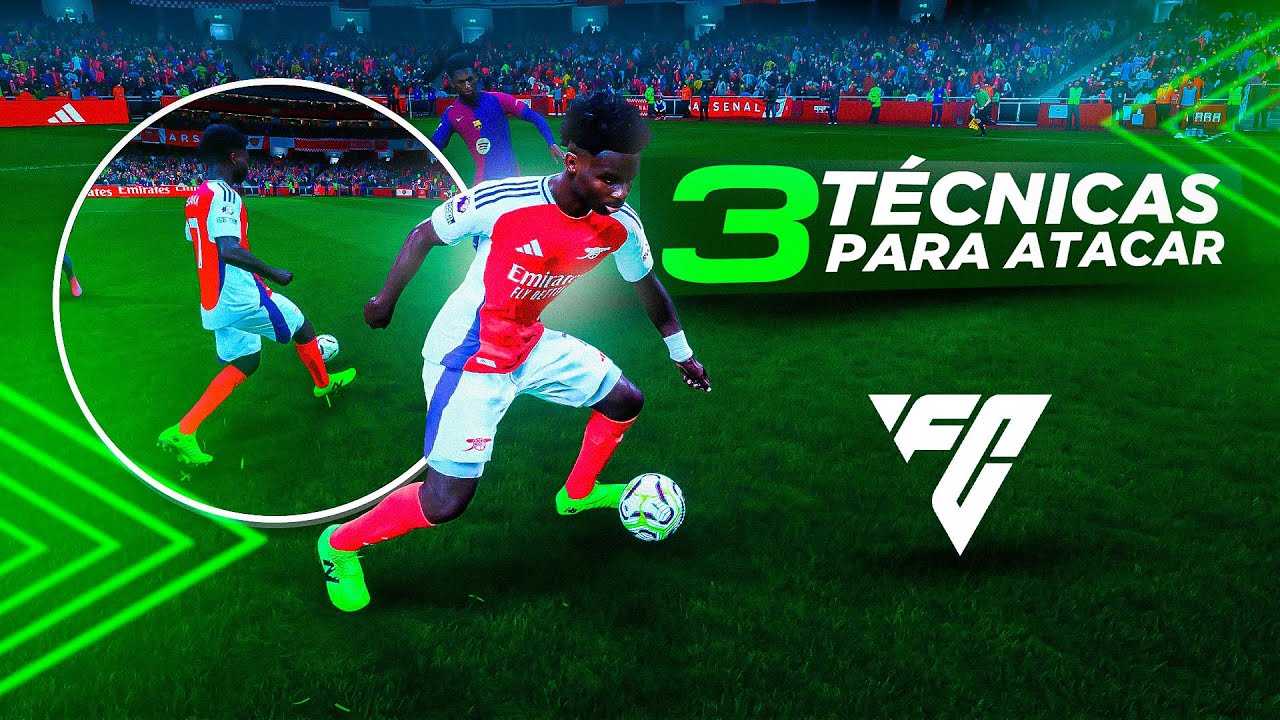 FC 25: 🧙 3 TÉCNICAS INFALÍVEIS PARA ATACAR MELHOR 🔥 MACETES QUE VOCÊ PRECISA CONHECER!