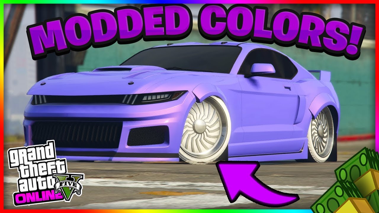 Top 5 BEST Modded Crew Colors In GTA 5 Online! (RARE Colors!)