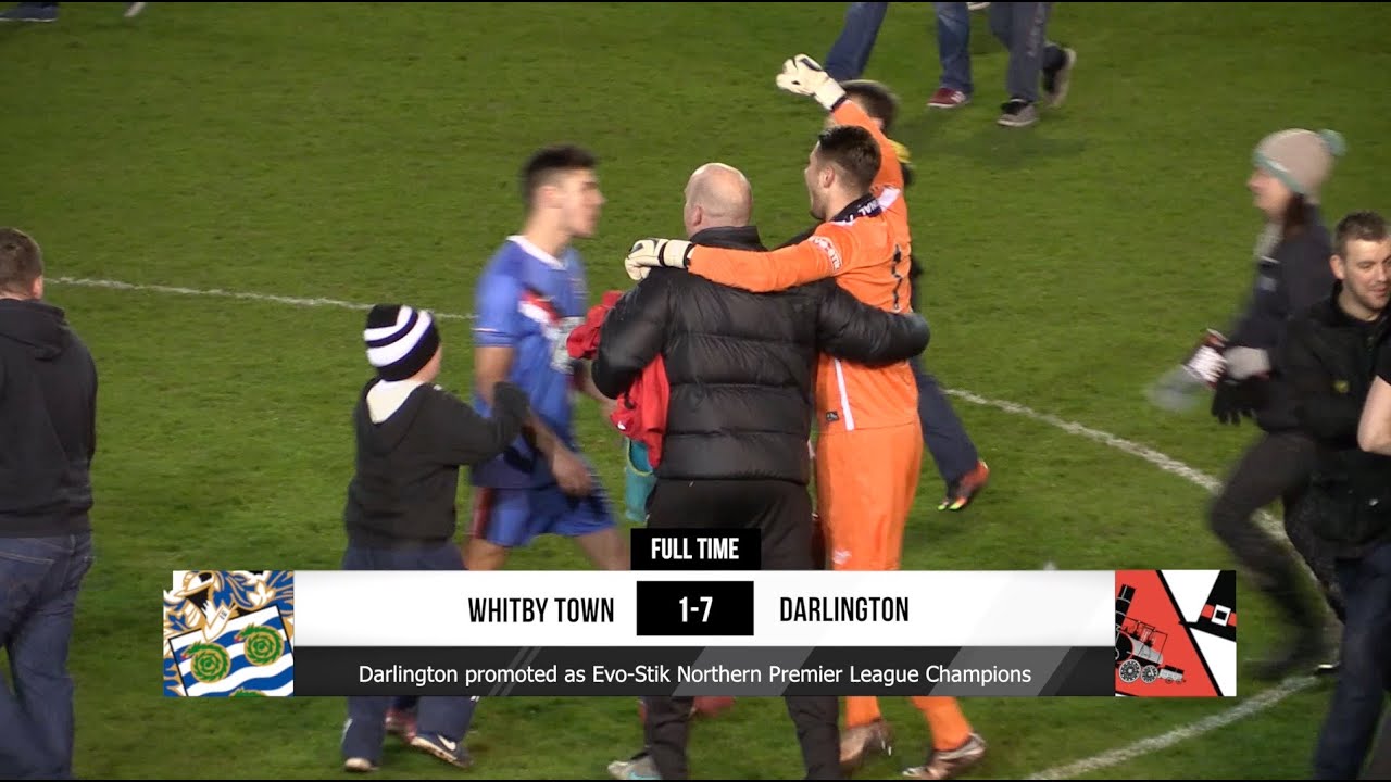 Whitby Town 1-7 Darlington - Evo-Stik Premier Division - 2015/16