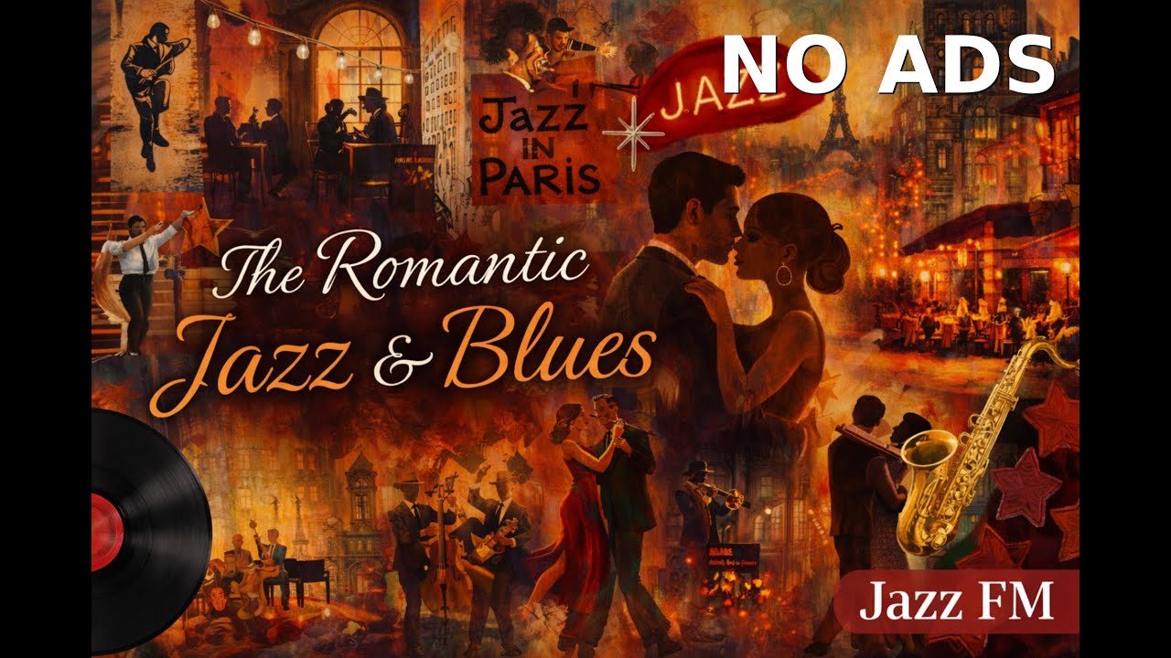 Late Night Romantic Jazz & Blues Love Song Under Candlelight