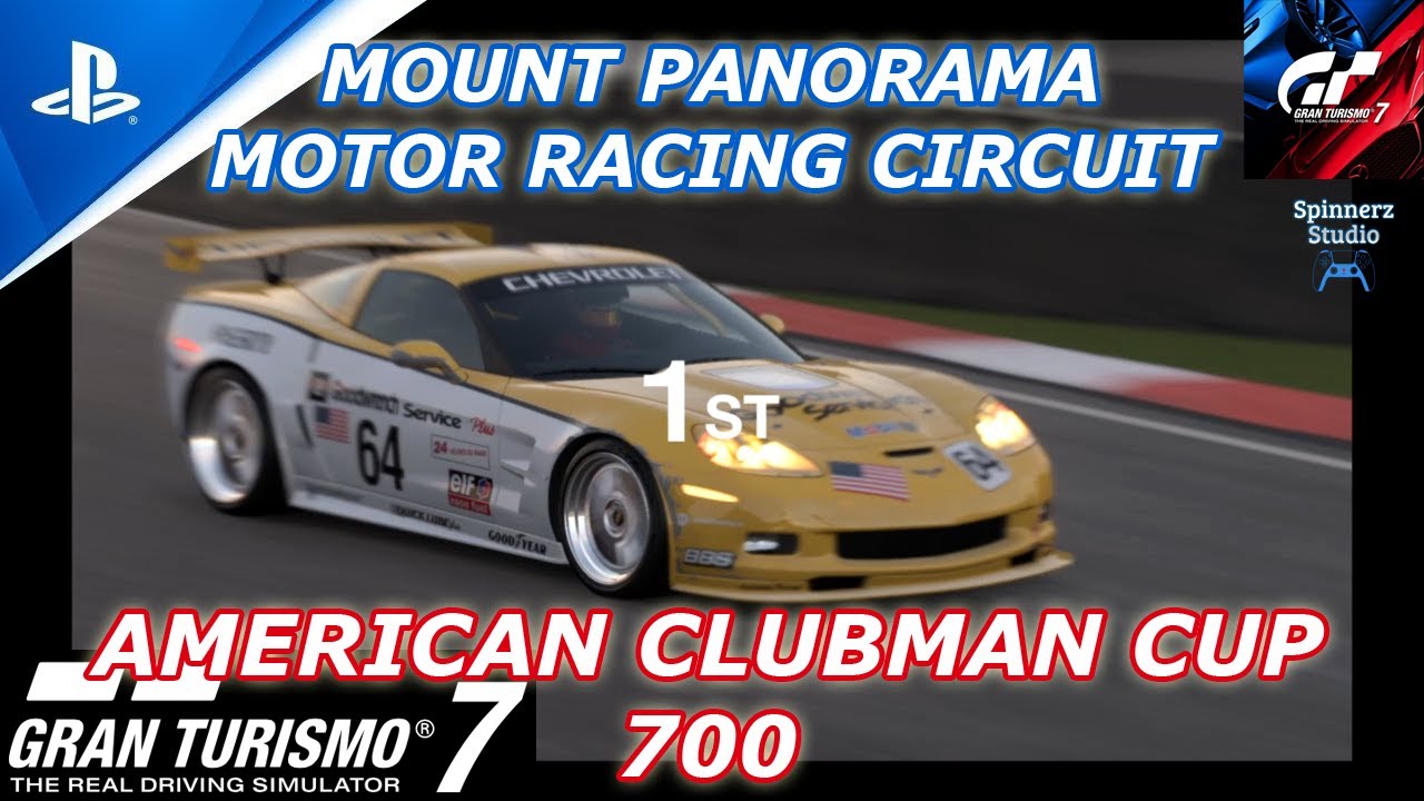Gran Turismo 7 American Clubman Cup 700 | Mount Panorama Motor Racing Circuit (Hard) | Corvette ZR1