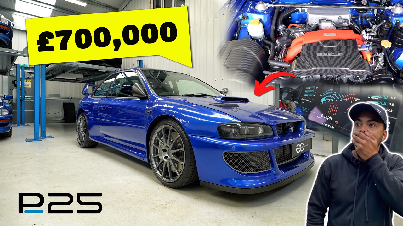 £700,000 PRODRIVE P25.. COLD START REVS & WALK AROUND
