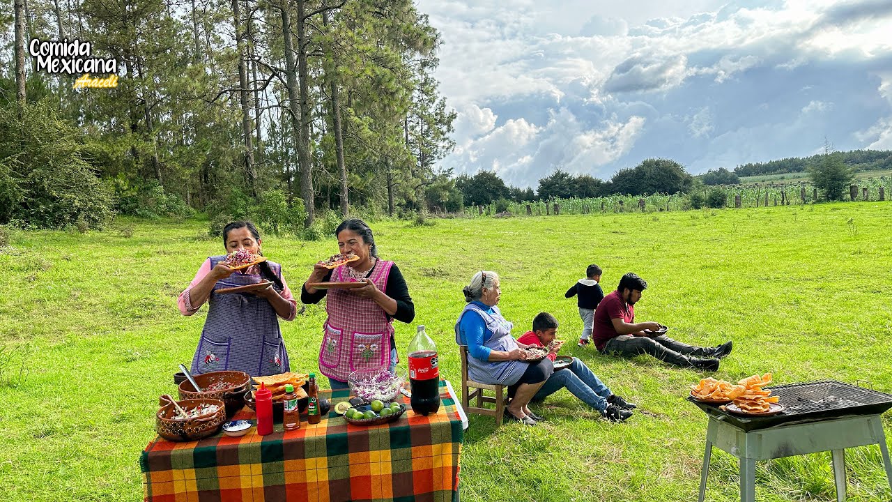 Nos Mojamos Pero Disfrutamos Un Día de Campo En Familia 🌦