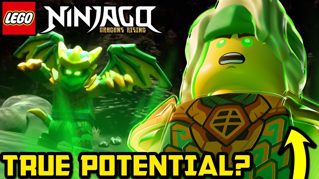 Мы УЖЕ увидели второй настоящий потенциал Ллойда? 🤔 Теория о 4 сезоне Ninjago Dragons Rising!