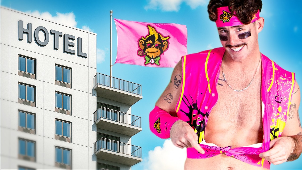 We CRASHED A PARTY in our FAN'S HOTEL ROOM!?!?