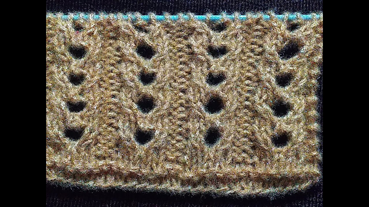 Very Beautiful Knitting Stitch Pattern For All Project