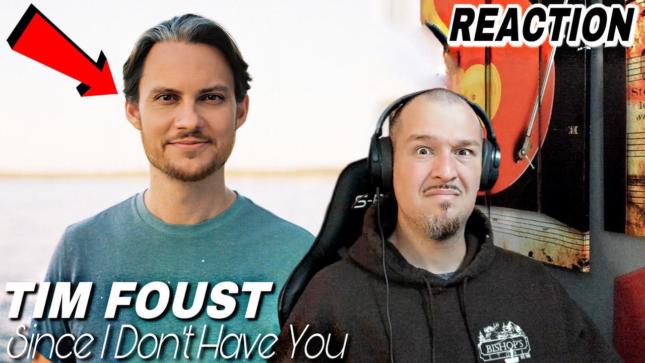 HE’S BACK!! | Tim Foust - Since I Don’t Have You (Official Video) | Saucey Reaction