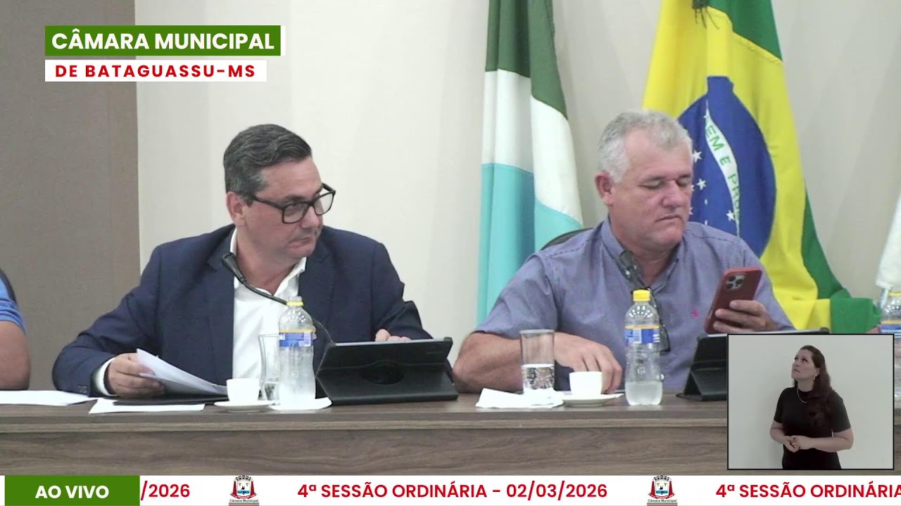 4ª SESSÃO ORDINÁRIA - 02/03/2026