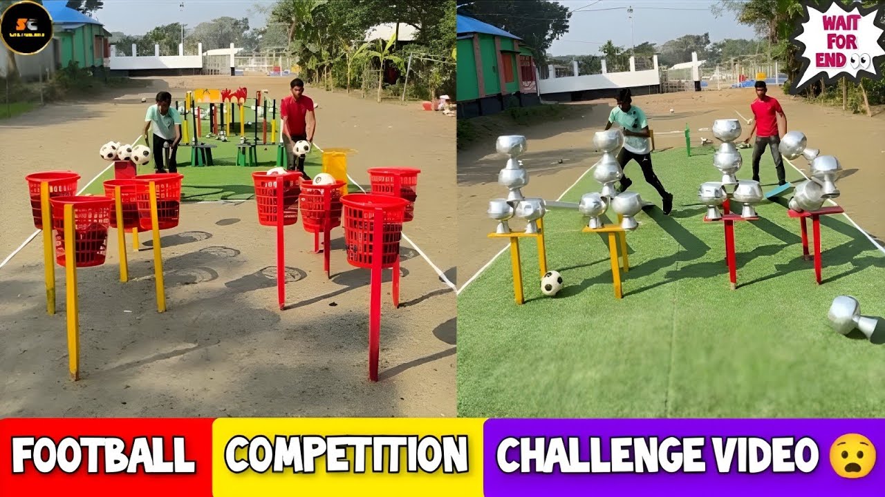 Football Competition Challenge Video 😀 || फुटबॉल चैलेंज वीडियो | Wait For And 👀/ Sahil Challenge