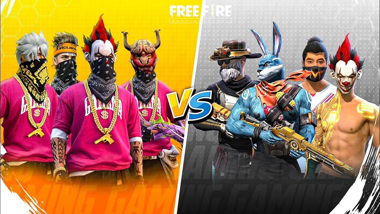 FREE FIRE 1 V 4 GUILD TEST CUSTOM!!#freefireindia