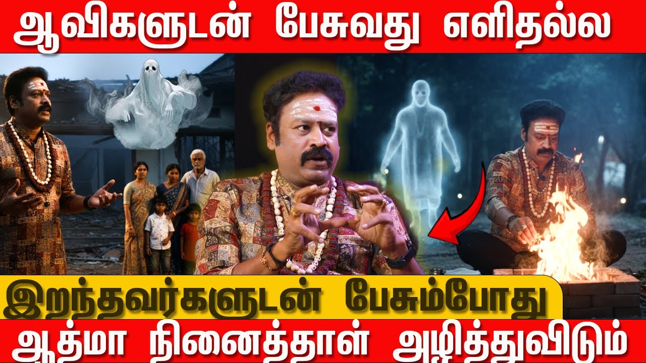 ஆவிகளுடன் பேசுவது எளிதல்ல | ஆத்மா நினைத்தாள் அழித்துவிடும்  | இறந்தவர்களுடன் பேசும்போது #gostattack