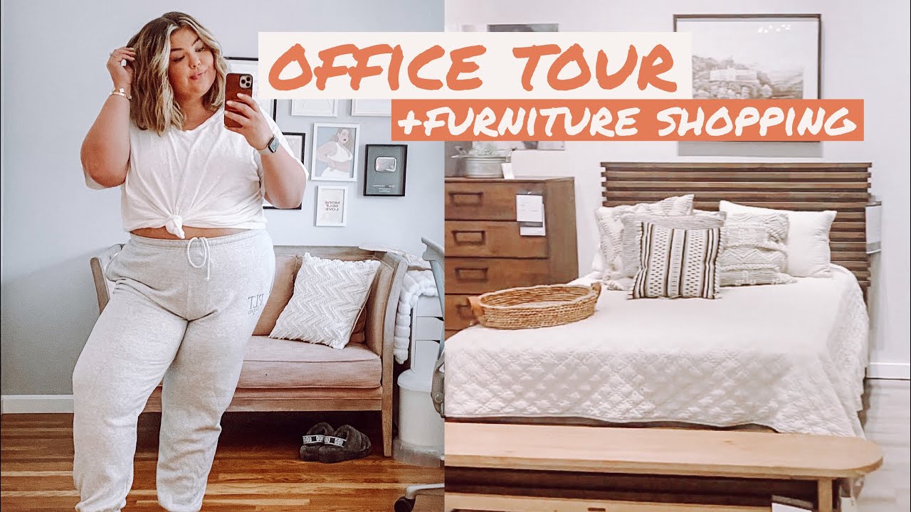 yogurt pizza dough, furniture shopping & updated office tour