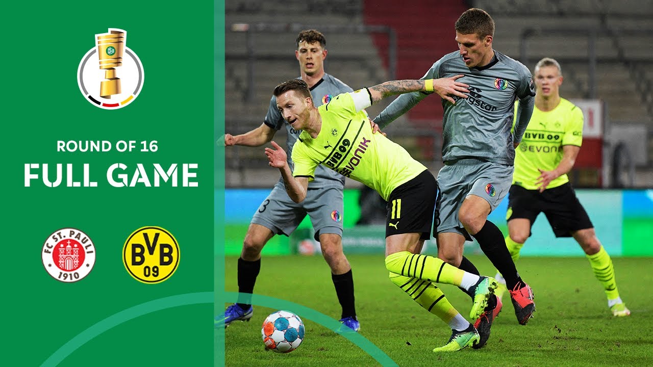 FC St. Pauli vs. Borussia Dortmund | Full Game | DFB-Pokal Round of 16