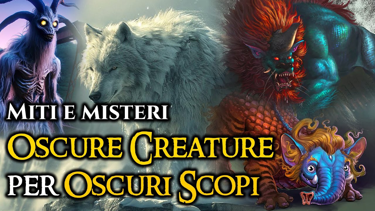 Miti e Misteri: OSCURE CREATURE per oscuri scopi