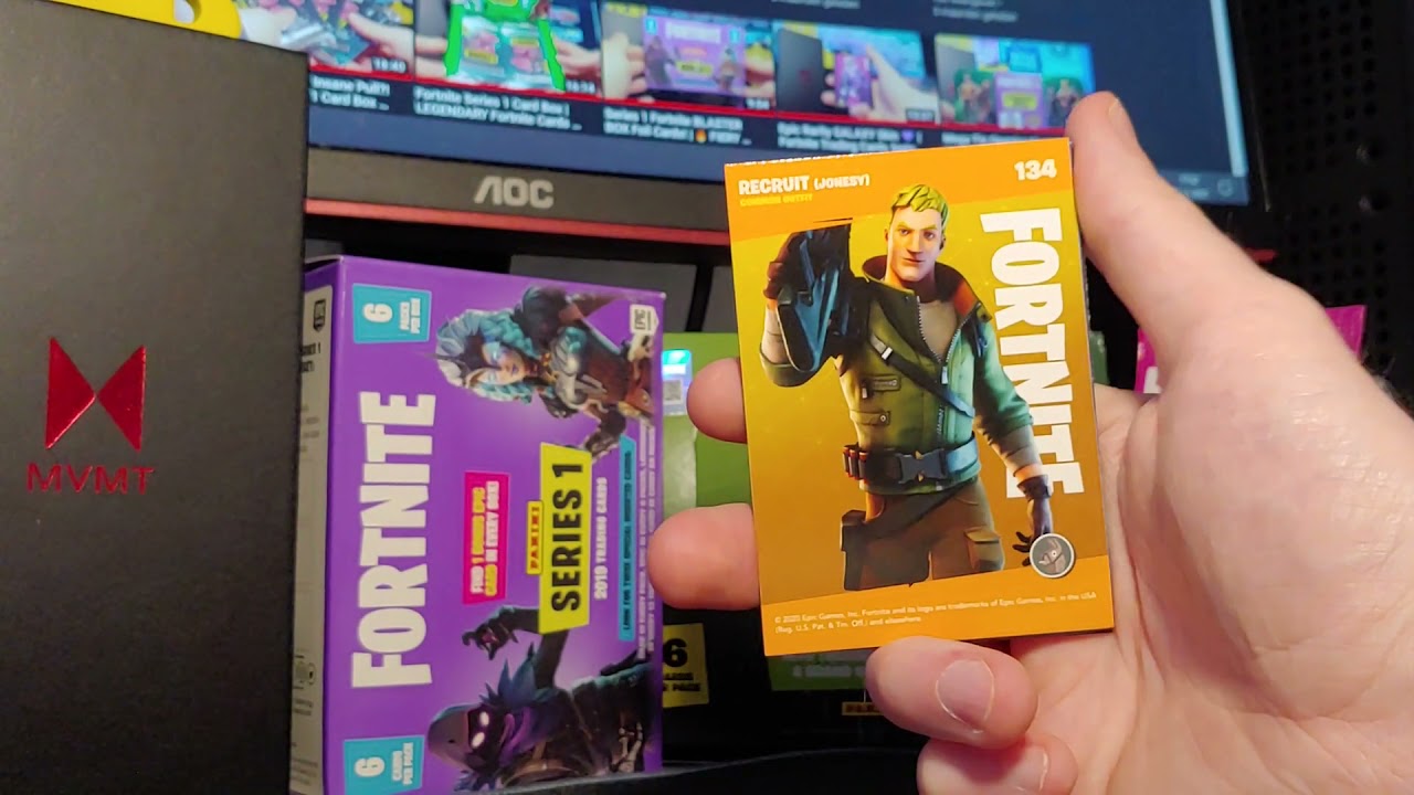 Opening 🤩 Reloaded 😍 Series Booster Packs | Fortnite Trading Cards Series (2)