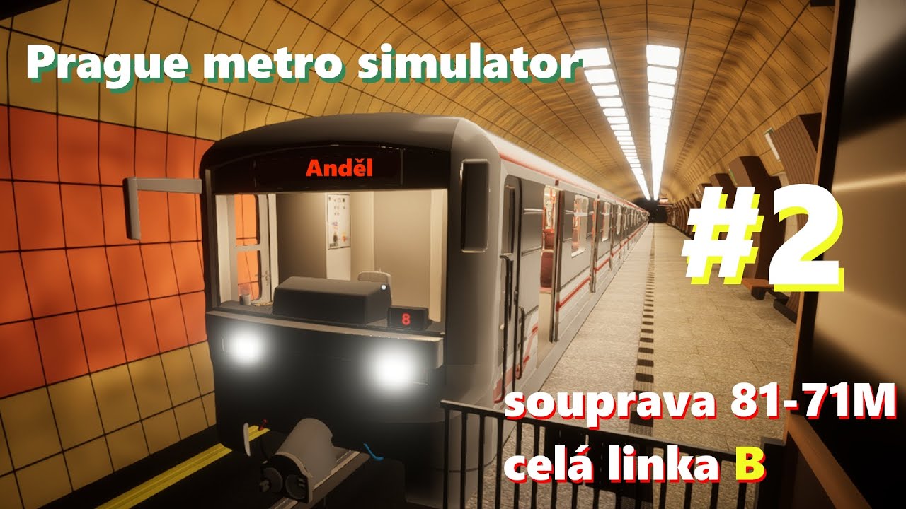 PMS - z Černého Mostu na Anděl po lince B