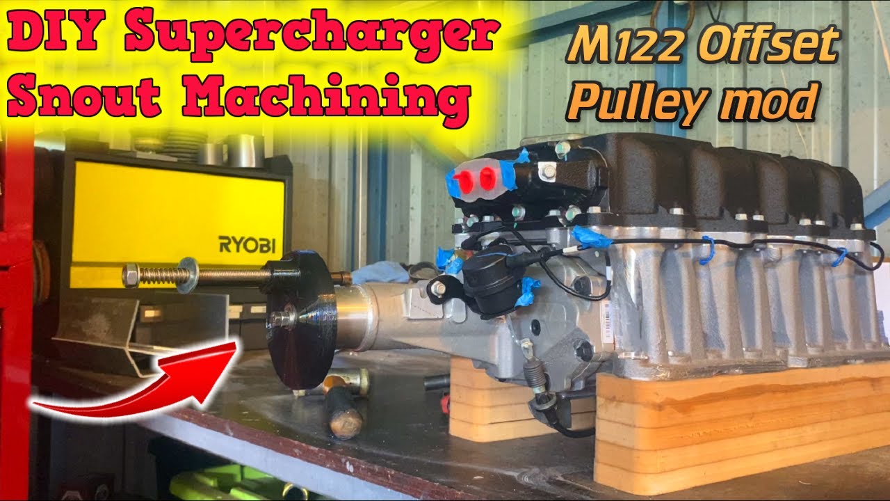 How to machine your Supercharger Snout at Home - DIY Snout Trimming