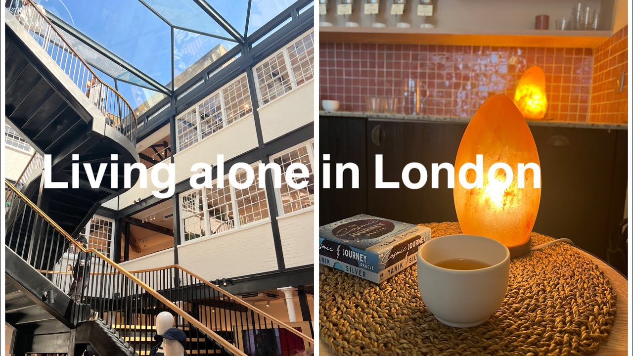 Living alone in London 🇬🇧| Working from home| Markets in London| Sound healing| Uniqlo shopping