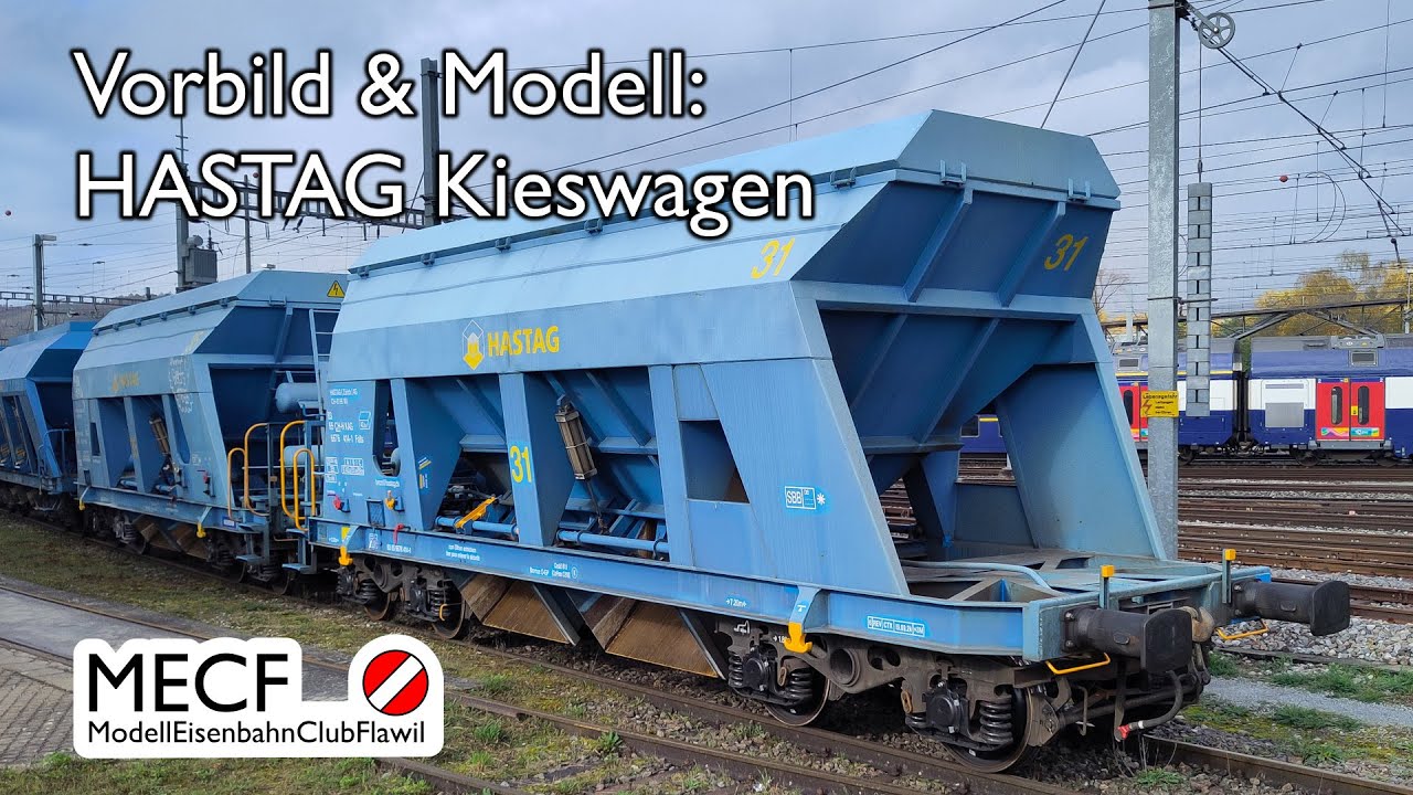 Vorbild & Modell: HASTAG Kieswagen