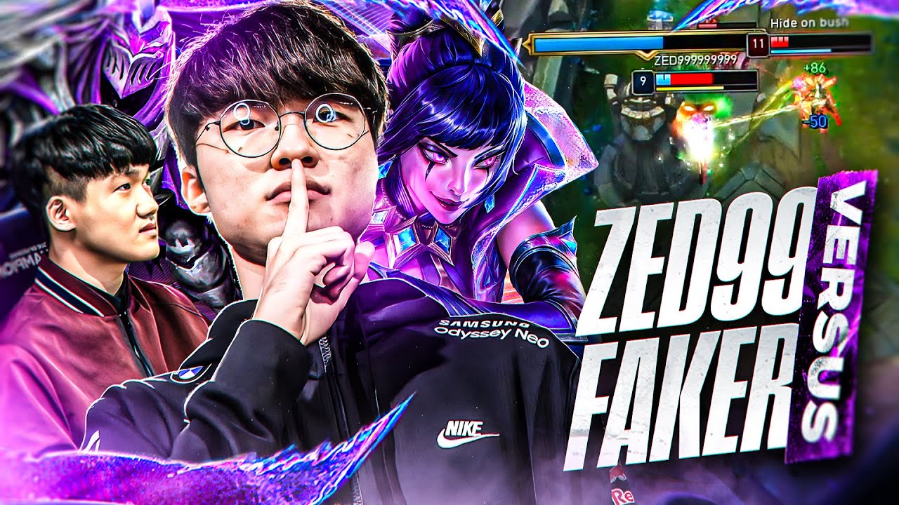 FAKER против #1 ZED KOREA и это случилось... *ZED99*