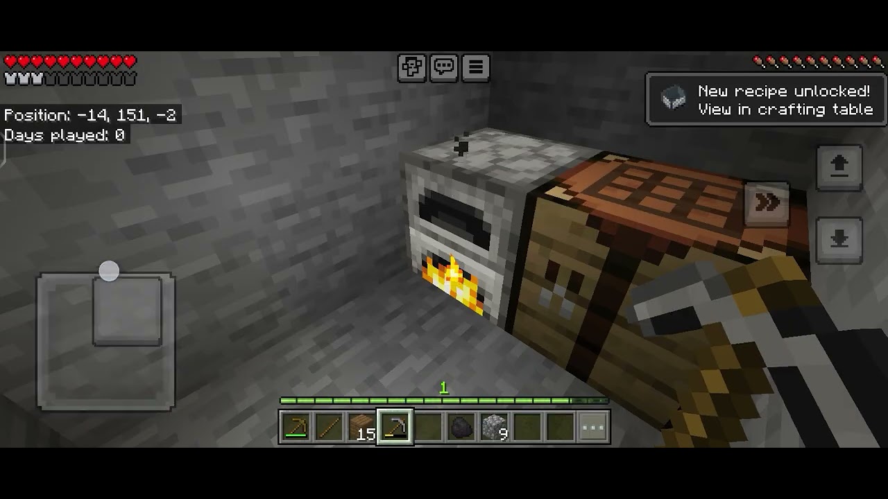 Ngày đầu đã có full đồ sắt#minecraft