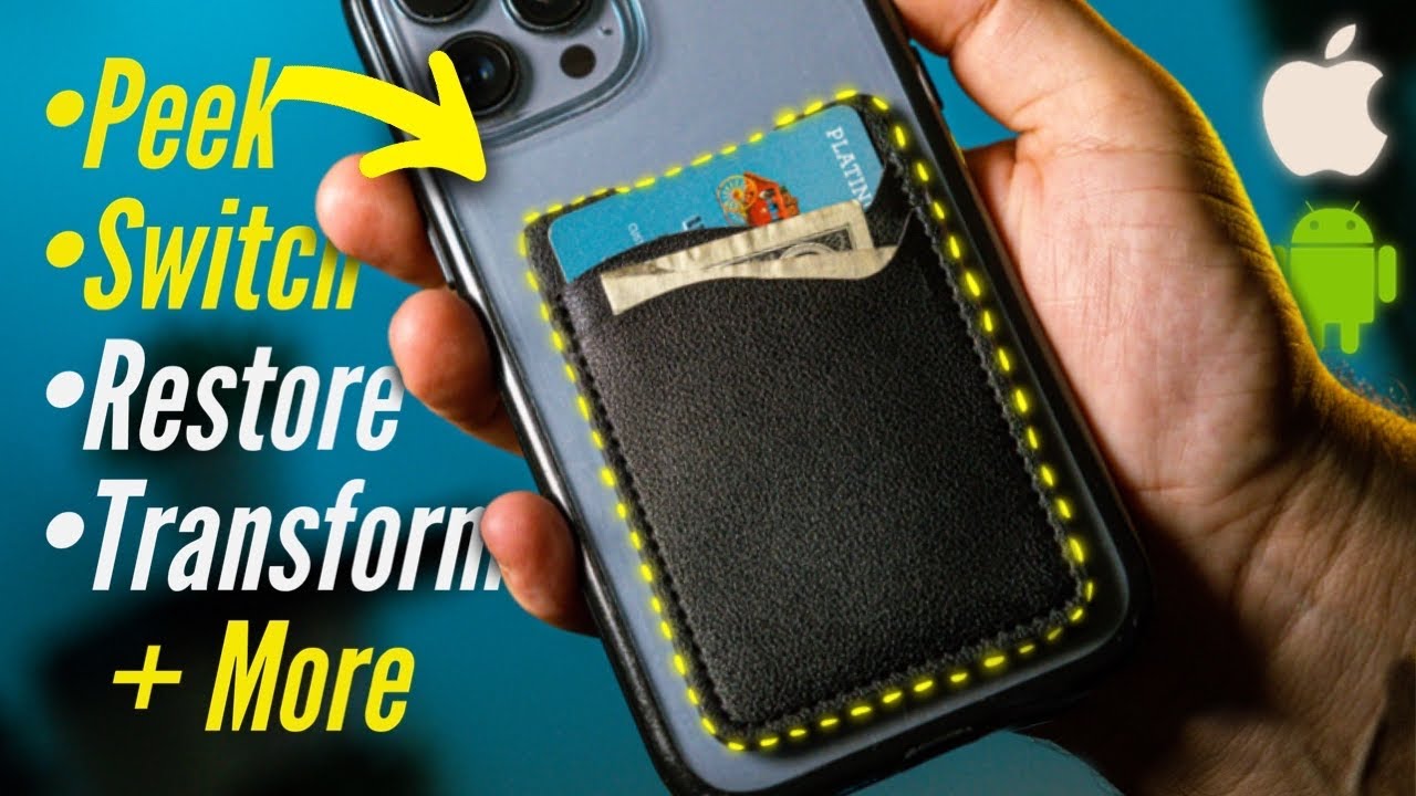 EDC Phone Peek Wallet - пошаговая инструкция (сделай сам)