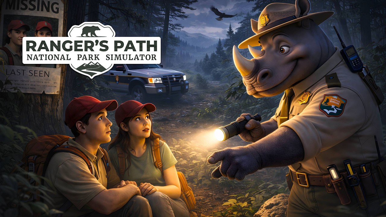 Das Unbekannte im Park! 🏔️ #03: Ranger’s Path: National Park Simulator