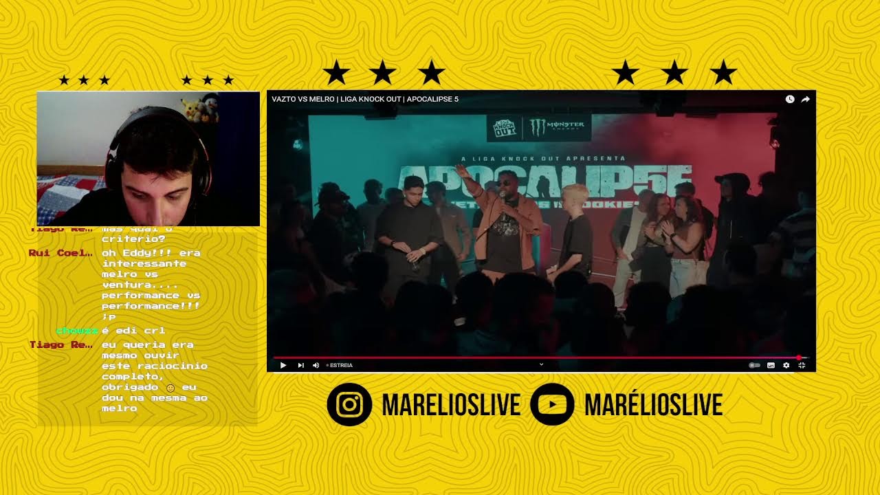 Melro vs Vazto React em direto!!!!