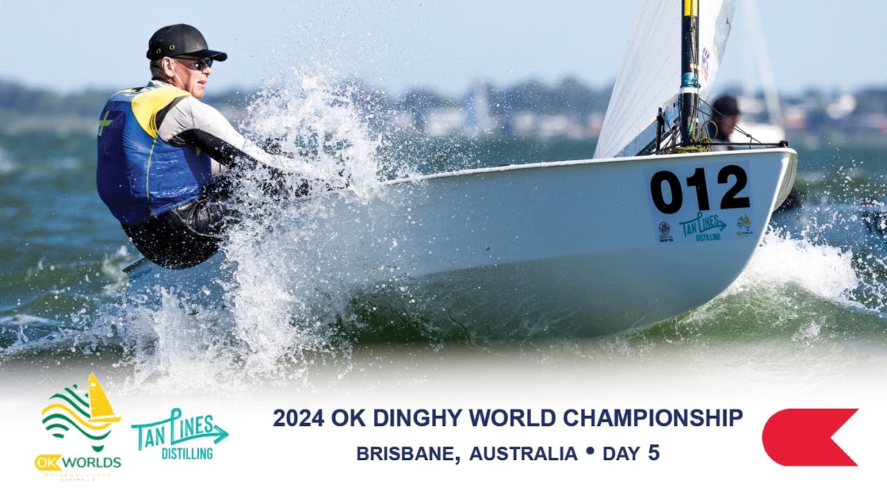 Highlights from Day 5 of the 2024 Tan Lines OK Dinghy World Championship